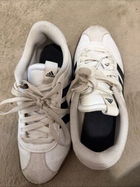 adidas White & Black Classic Sneakers Women’s Shoes